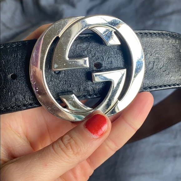 gucci men's signature belt